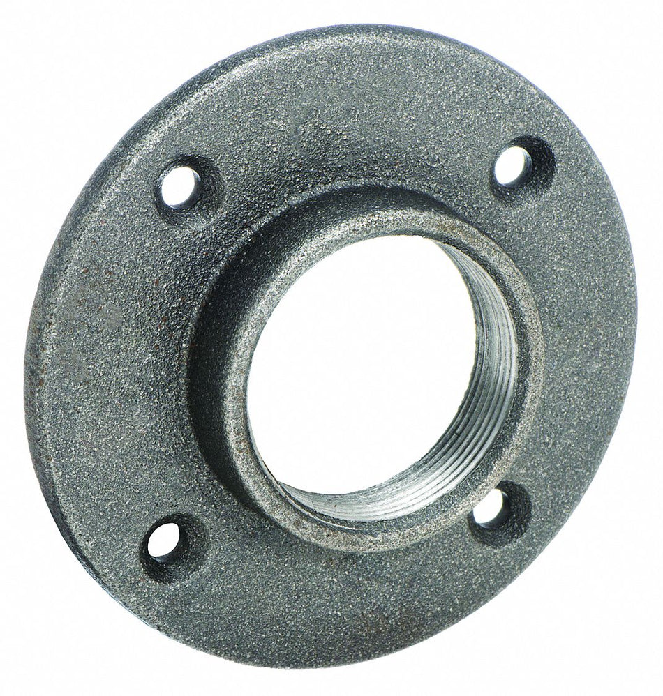 BLACK IRON FLOOR FLANGE