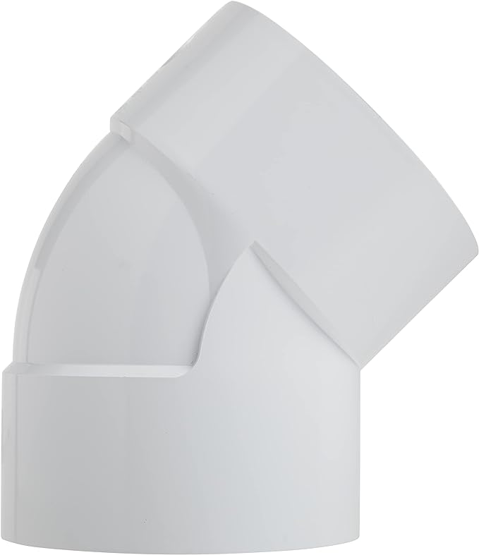 PVC SEWER & DRAIN 45 ELBOW