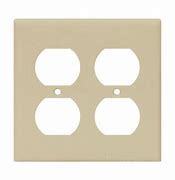 2 GANG DUPLEX  RECEPTACLE COVER