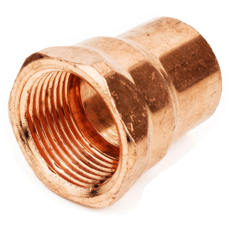 COPPER FEMALE ADAPTER - SWEAT & PROPRESS