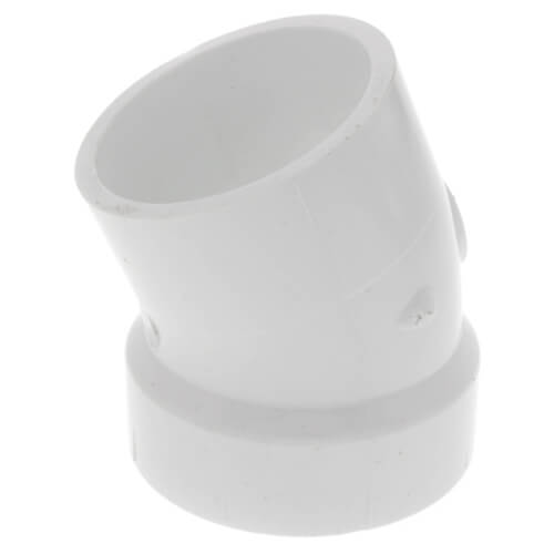 PVC DWV 22 1/2 STREET