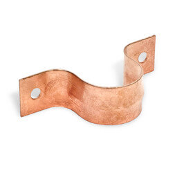 COPPER TUBING STRAPS