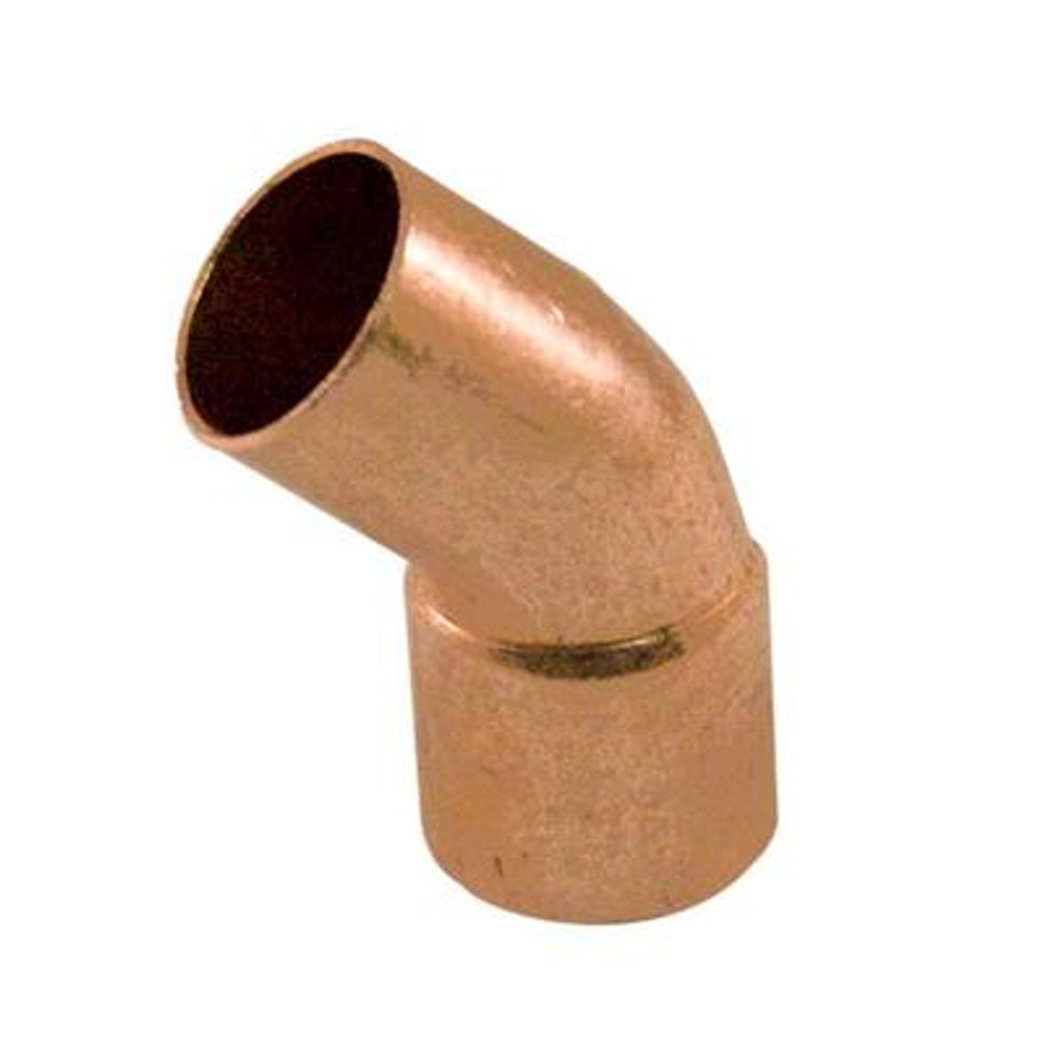 COPPER 45 STREET ELBOW