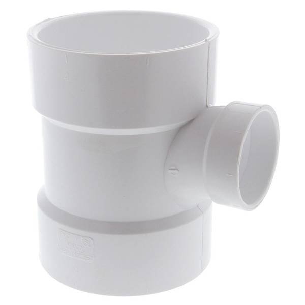 PVC DW REDUCING SANITARY TEE
