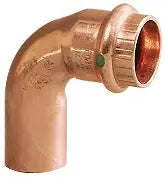 90 DEGREE COPPER ST. ELBOW-PROPRESS