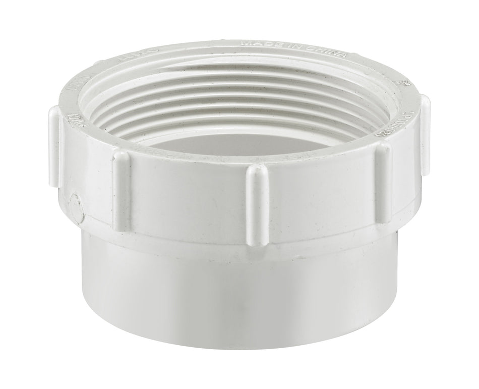 PVC DWV CLEANOUT ADAPTER