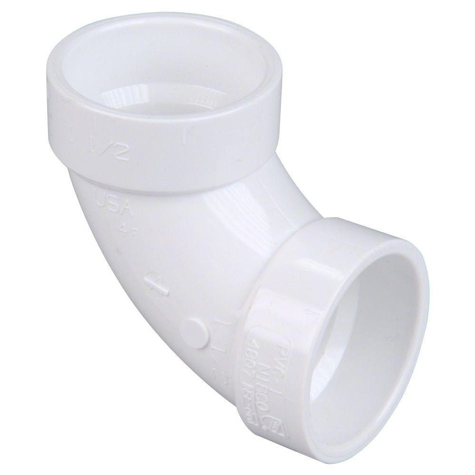 PVC DWV 90 ELBOW